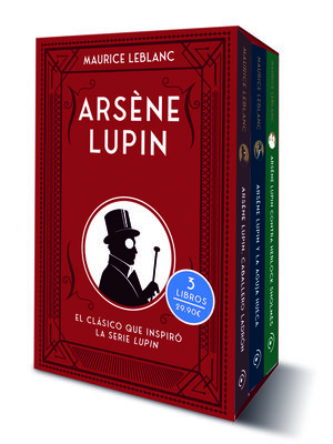 cover image of Estuche regalo colección Arsène Lupin